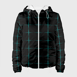 Женская куртка Color black blue crosses
