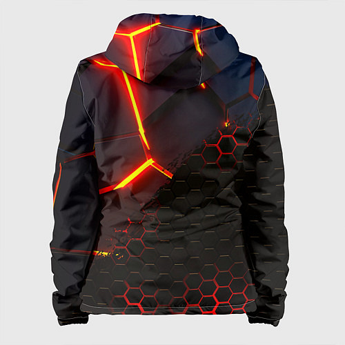 Женская куртка Monster energy броня краски / 3D-Черный – фото 2