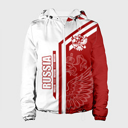 Куртка с капюшоном женская Россия, цвет: 3D-белый