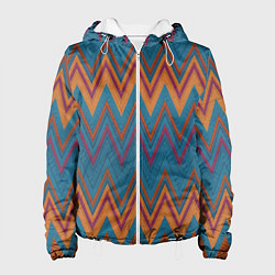 Куртка с капюшоном женская Миссони, цвет: 3D-белый