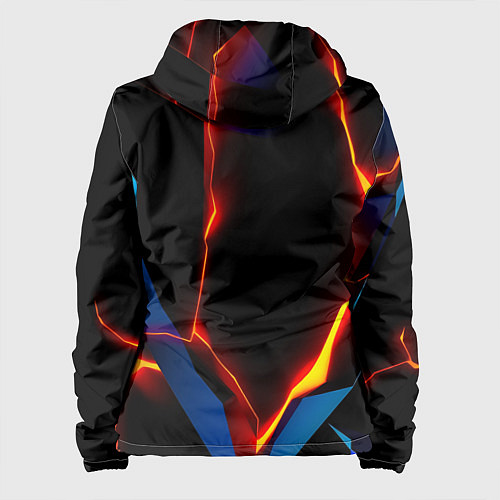 Женская куртка Neon orange glow / 3D-Черный – фото 2