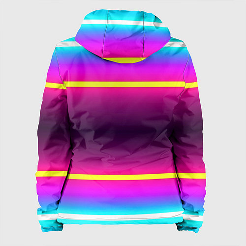 Женская куртка Color neon / 3D-Черный – фото 2