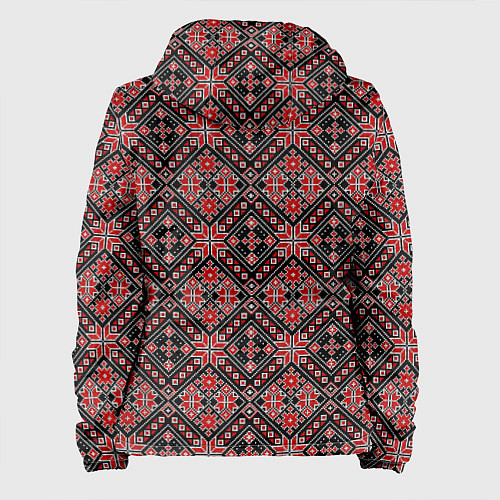 Женская куртка Славянский стиль - орнамент / 3D-Черный – фото 2