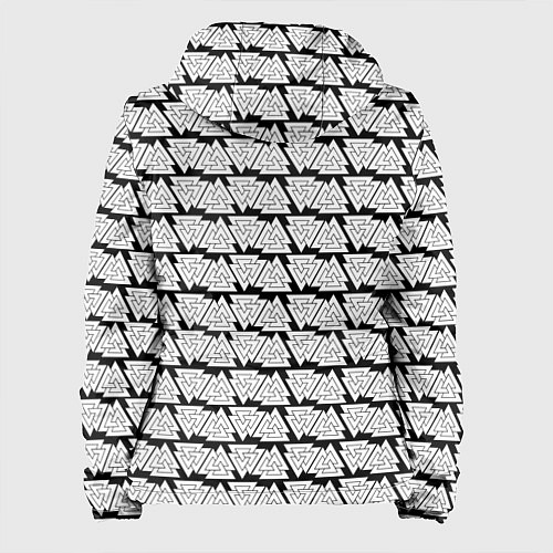 Женская куртка Символы валькнут как защитная кольчуга / 3D-Черный – фото 2