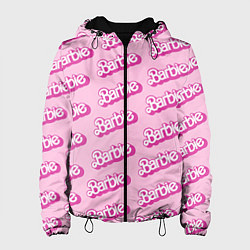 Куртка с капюшоном женская Barbie Pattern, цвет: 3D-черный