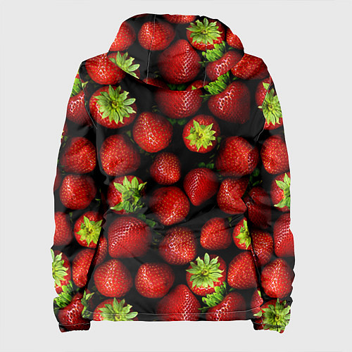 Женская куртка Клубничка / 3D-Черный – фото 2