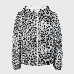 Куртка с капюшоном женская White Jaguar, цвет: 3D-белый