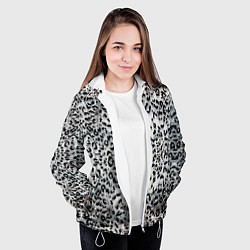 Куртка с капюшоном женская White Jaguar, цвет: 3D-белый — фото 2