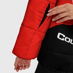 Куртка зимняя женская CS:GO Red Style, цвет: 3D-светло-серый — фото 2