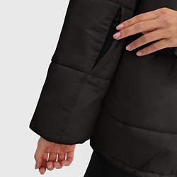 Куртка зимняя женская Die Antwoord GIrl, цвет: 3D-черный — фото 2
