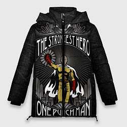 Куртка зимняя женская The Strongest Hero, цвет: 3D-светло-серый