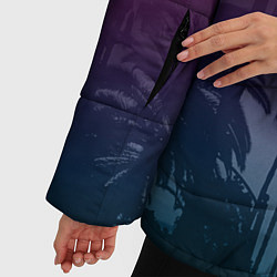 Куртка зимняя женская California, цвет: 3D-черный — фото 2