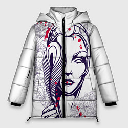 Куртка зимняя женская Богиня, цвет: 3D-черный