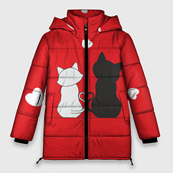 Женская зимняя куртка Cat Love
