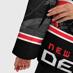 Куртка зимняя женская New Jersey Devils, цвет: 3D-красный — фото 2