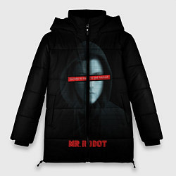 Куртка зимняя женская Mr Robot, цвет: 3D-черный