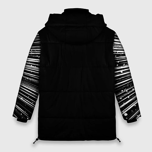 Женская зимняя куртка Войска связи / 3D-Светло-серый – фото 2