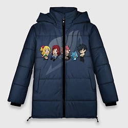 Куртка зимняя женская Хвост Феи, цвет: 3D-красный