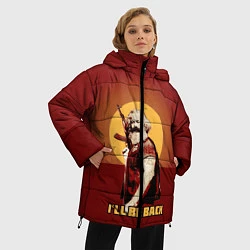 Куртка зимняя женская Маркс: Ill Be Back, цвет: 3D-черный — фото 2
