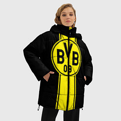 Куртка зимняя женская BVB, цвет: 3D-черный — фото 2