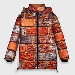 Куртка зимняя женская Кирпичи, цвет: 3D-светло-серый