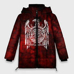 Куртка зимняя женская Slayer: Blooded Eagle, цвет: 3D-светло-серый