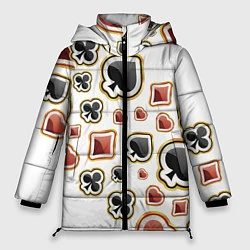 Куртка зимняя женская World Poker, цвет: 3D-черный