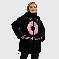 Куртка зимняя женская Donuts, цвет: 3D-светло-серый — фото 2