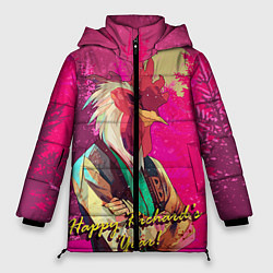 Куртка зимняя женская Happy Richards year!, цвет: 3D-черный