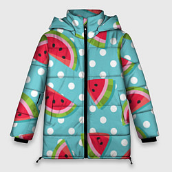 Куртка зимняя женская Арбузный рай, цвет: 3D-светло-серый
