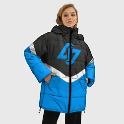 Куртка зимняя женская CLG Uniform, цвет: 3D-светло-серый — фото 2