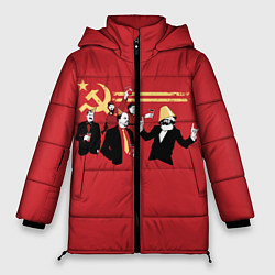 Куртка зимняя женская Back in the USSR, цвет: 3D-черный