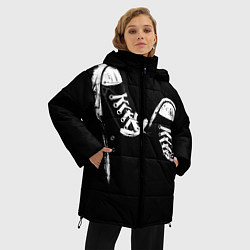 Куртка зимняя женская Кеды, цвет: 3D-черный — фото 2