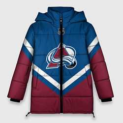 Куртка зимняя женская NHL: Colorado Avalanche, цвет: 3D-красный