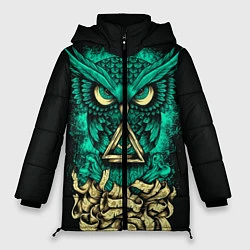 Куртка зимняя женская Bring Me The Horizon: Owl, цвет: 3D-черный