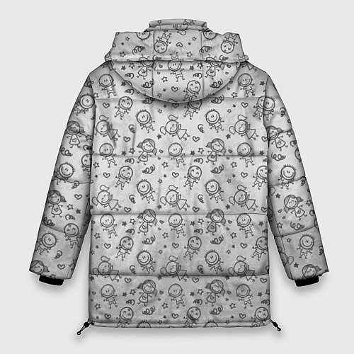 Женская зимняя куртка Walking Dad / 3D-Светло-серый – фото 2