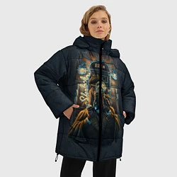 Куртка зимняя женская Baker Street 221B, цвет: 3D-черный — фото 2