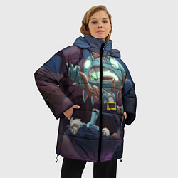 Куртка зимняя женская Fizz, цвет: 3D-черный — фото 2