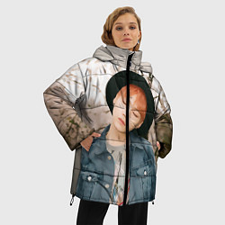 Куртка зимняя женская Min Yoon Gi, цвет: 3D-светло-серый — фото 2