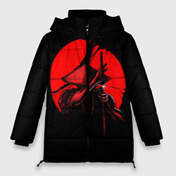 Куртка зимняя женская Сила самурая, цвет: 3D-светло-серый