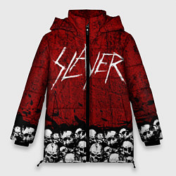 Куртка зимняя женская Slayer Red, цвет: 3D-светло-серый
