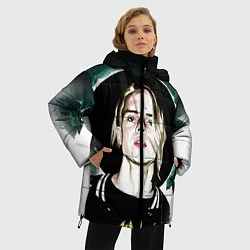 Куртка зимняя женская Pharaoh Face, цвет: 3D-черный — фото 2