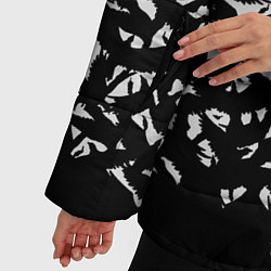 Куртка зимняя женская Птичий вихрь, цвет: 3D-светло-серый — фото 2