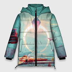Куртка зимняя женская No Mans Sky, цвет: 3D-светло-серый