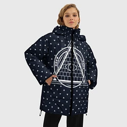 Куртка зимняя женская Illuminati, цвет: 3D-черный — фото 2