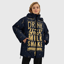 Куртка зимняя женская Milk Shake, цвет: 3D-черный — фото 2