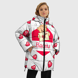 Куртка зимняя женская Настя, цвет: 3D-красный — фото 2