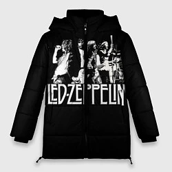 Куртка зимняя женская Led Zeppelin: Mono, цвет: 3D-светло-серый