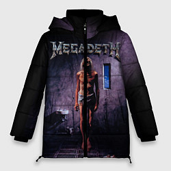 Куртка зимняя женская Megadeth: Madness, цвет: 3D-красный