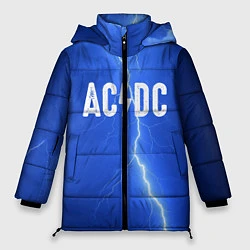 Куртка зимняя женская AC/DC: Lightning, цвет: 3D-красный